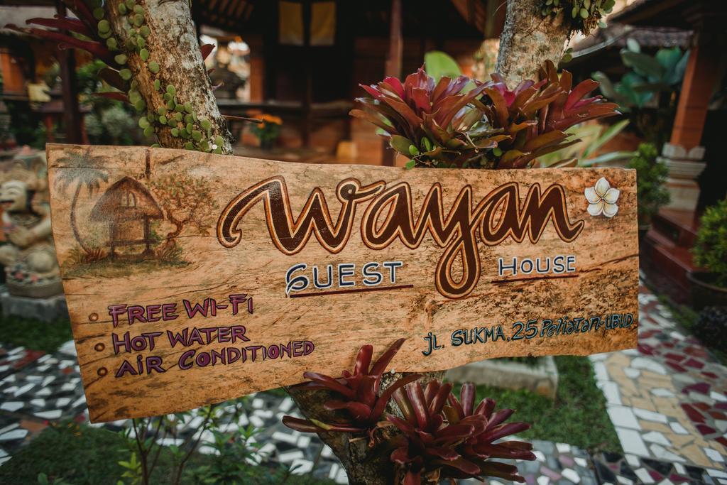 Wayan Guest House Ubud Exterior foto